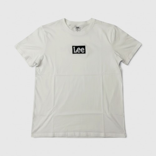 Lee White Logo T-Shirt Casual Streetwear / Pre-Owned